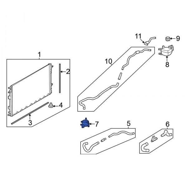 Engine Auxiliary Water Pump