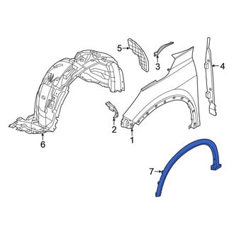 Nissan OE - Front Left Wheel Arch Molding