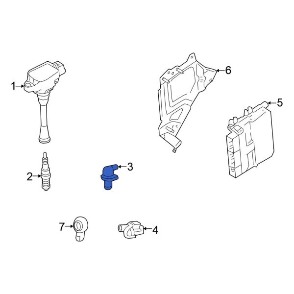 Engine Camshaft Position Sensor