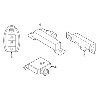 Nissan OE - Electrical - Keyless Entry Components