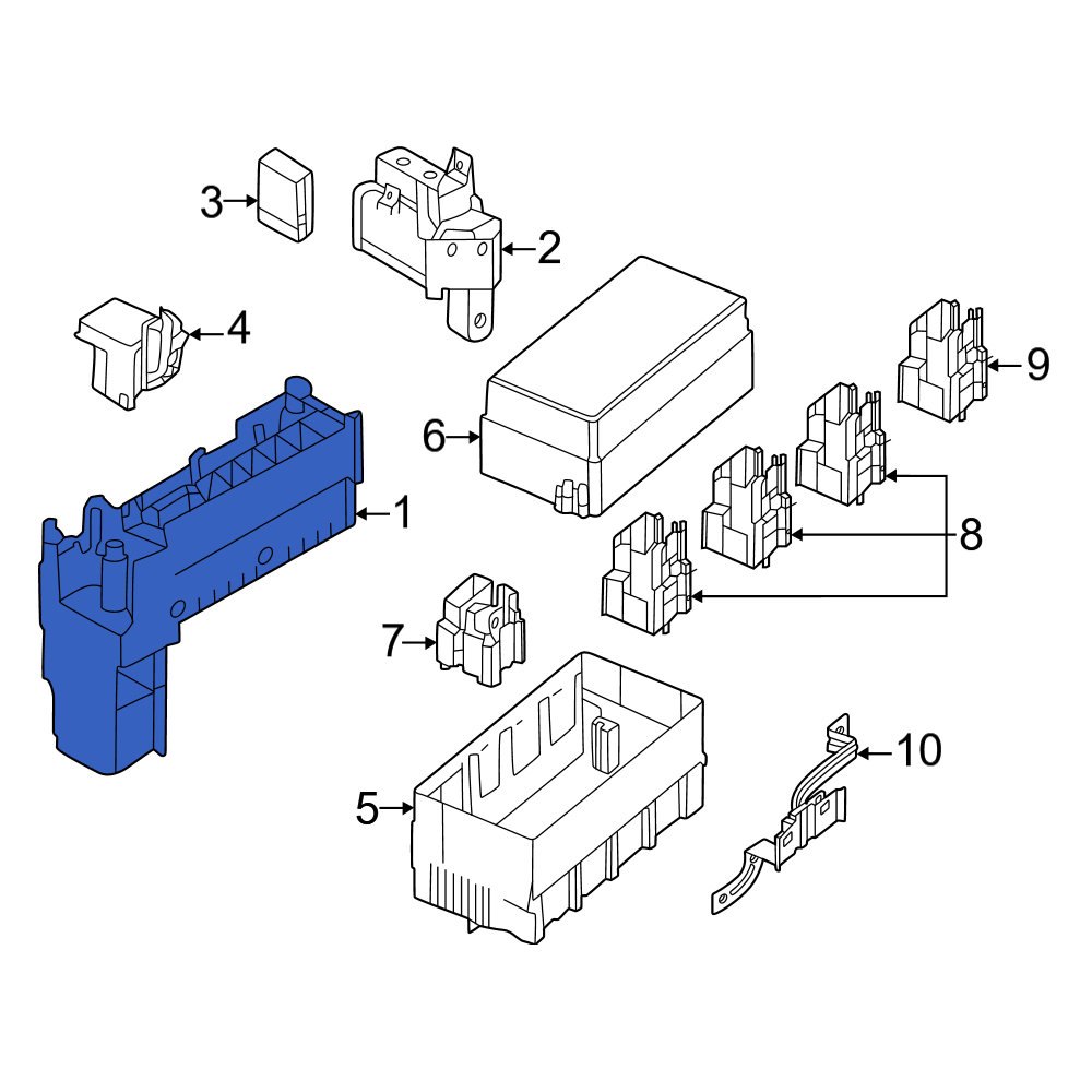 kaiページ Nissan OE 243816RA2B - Fuse Holder