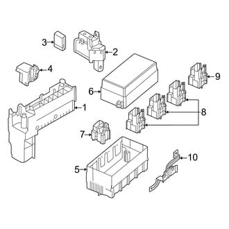 Nissan OE - Electrical - Fuse & Relay (Engine Compartment to Wire Harness)