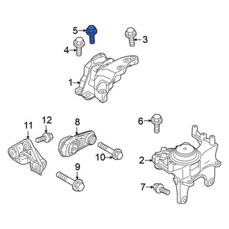 Nissan OE - Right Engine Mount Bolt