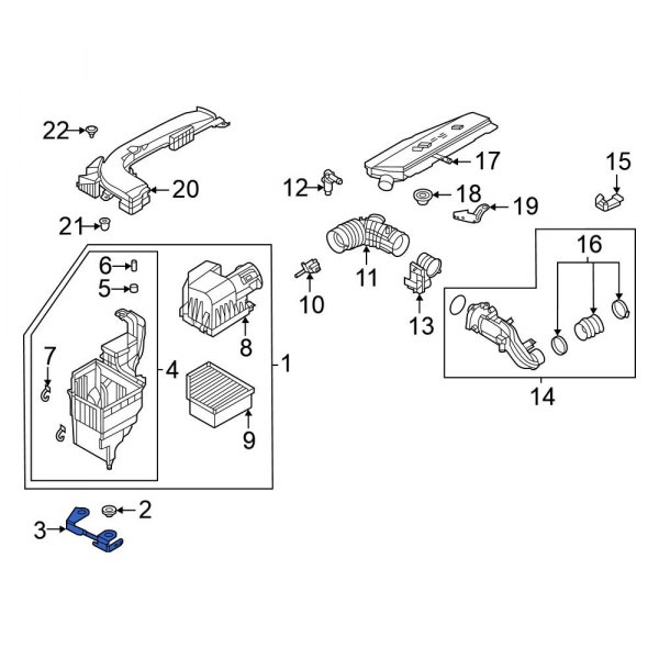 Air Cleaner Bracket