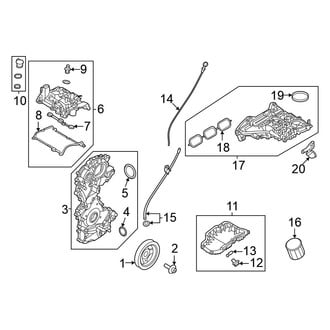 Nissan OE - Engine / Transaxle - Engine Parts (1.5L)