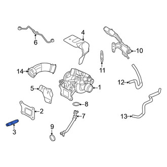 Nissan OE - Turbocharger Stud
