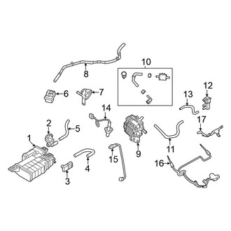 Nissan OE - Emission System - Emission Components (1.5L)