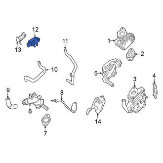 Nissan OE - Exhaust Gas Recirculation (EGR) Pressure Sensor