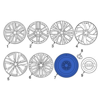Nissan OE - Wheel