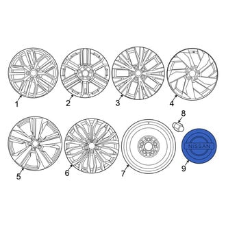 Nissan OE - Wheel Cap