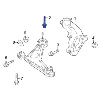 Nissan OE - Upper Steering Knuckle Bolt