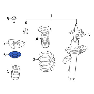 Nissan OE - Front Suspension Strut Bearing