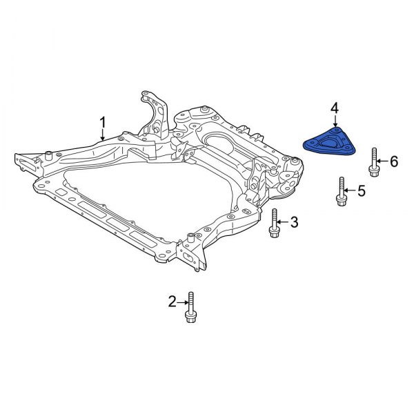 Engine Cradle Bracket