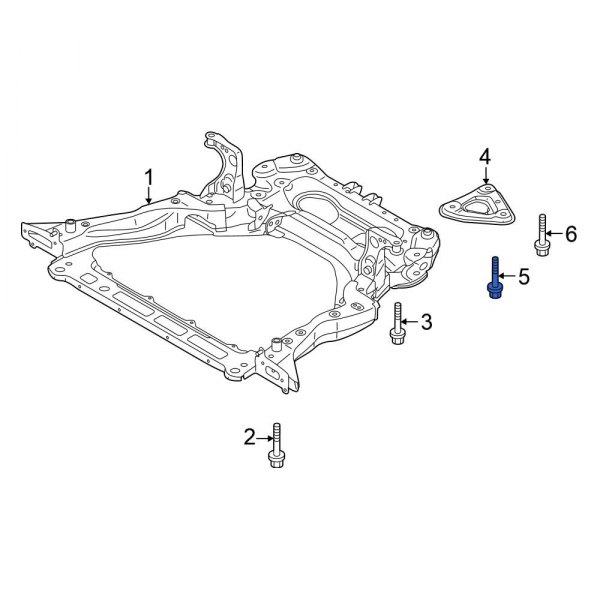 Engine Cradle Bolt