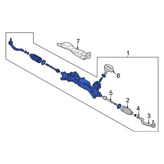 Nissan OE - Front Rack and Pinion Assembly