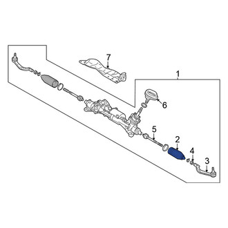Nissan OE - Front Rack and Pinion Bellows