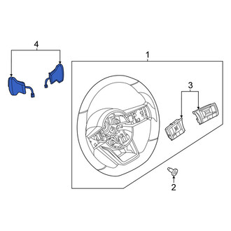 Nissan OE - Steering Wheel Transmission Shift Control Switch
