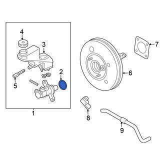 Nissan OE - Brake Master Cylinder O-Ring