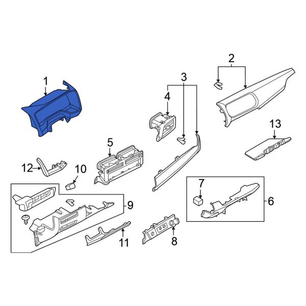 Instrument Cluster Housing