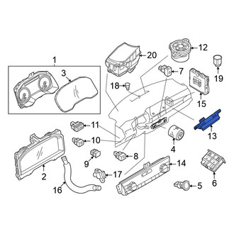 Nissan OE - Air Bag System Status Indicator