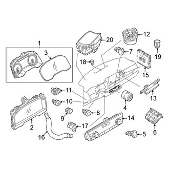 Nissan OE - Instrument Panel - Cluster & Switches (Japan Built)