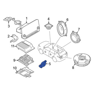 Nissan OE - Rear Speaker