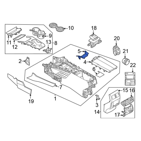 Console Trim Panel