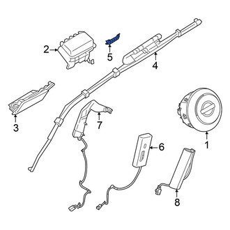 Nissan OE - Curtain Air Bag Bracket