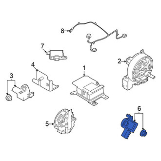 Nissan OE - Rear Air Bag Impact Sensor