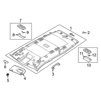 Nissan OE - Sun Visor Holder
