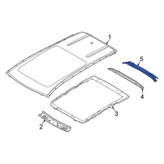 Nissan OE - Rear Roof Header Panel