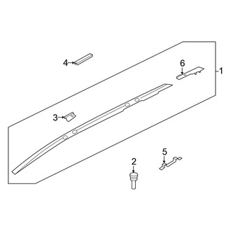 Nissan OE - Roof Rack (With Sunroof, USA Built)