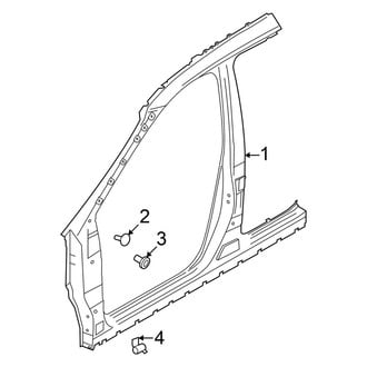 Nissan OE - Pillars, Rocker & Floor - Aperture Panel (USA Built)