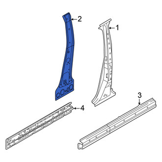 Nissan OE - Left Body B-Pillar