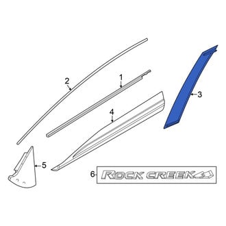 Nissan OE - Front Left Forward Door Applique