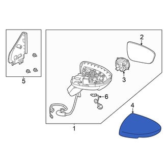 Nissan OE - Front Left Door Mirror Cover
