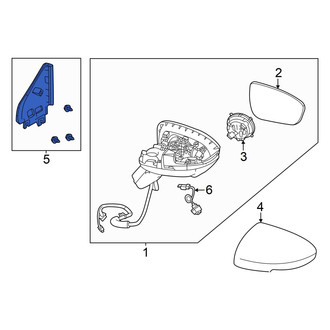 Nissan OE - Front Right Door Mirror Trim Ring