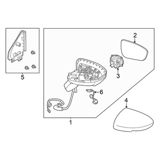 Nissan OE - Front Door - Outside Mirrors (USA Built)