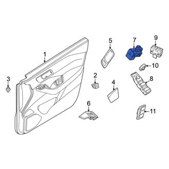 Nissan OE - Front Right Door Window Switch