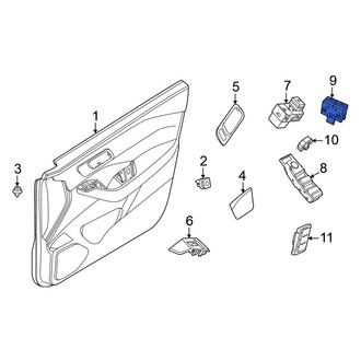 Nissan OE - Front Right Door Lock Switch