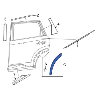 Nissan OE - Front Left Wheel Arch Molding