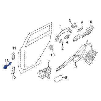 Nissan OE - Front Door Check
