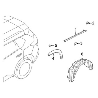 Nissan OE - Quarter Panel - Exterior Trim