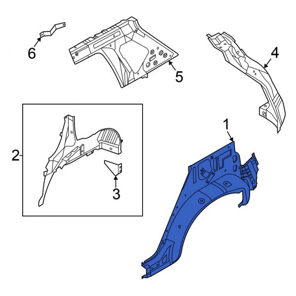 Wheel Housing Side Panel