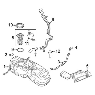 Nissan OE - Fuel System Components (FWD)
