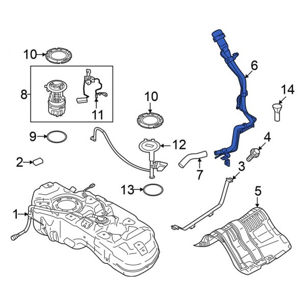 Fuel Filler Neck