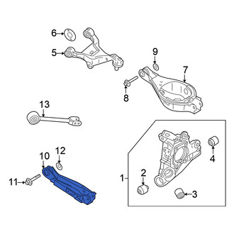 Nissan OE - Rear Left Suspension Trailing Arm