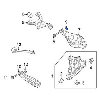 Nissan OE - Alignment Camber Adjusting Eccentric Bolt