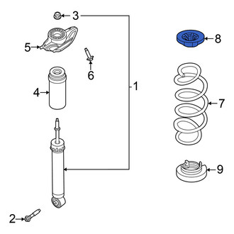 Nissan OE - Rear Upper Coil Spring Insulator
