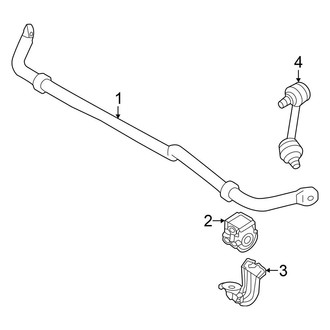 Nissan OE - Rear Suspension - Stabilizer Bar & Components (FWD)
